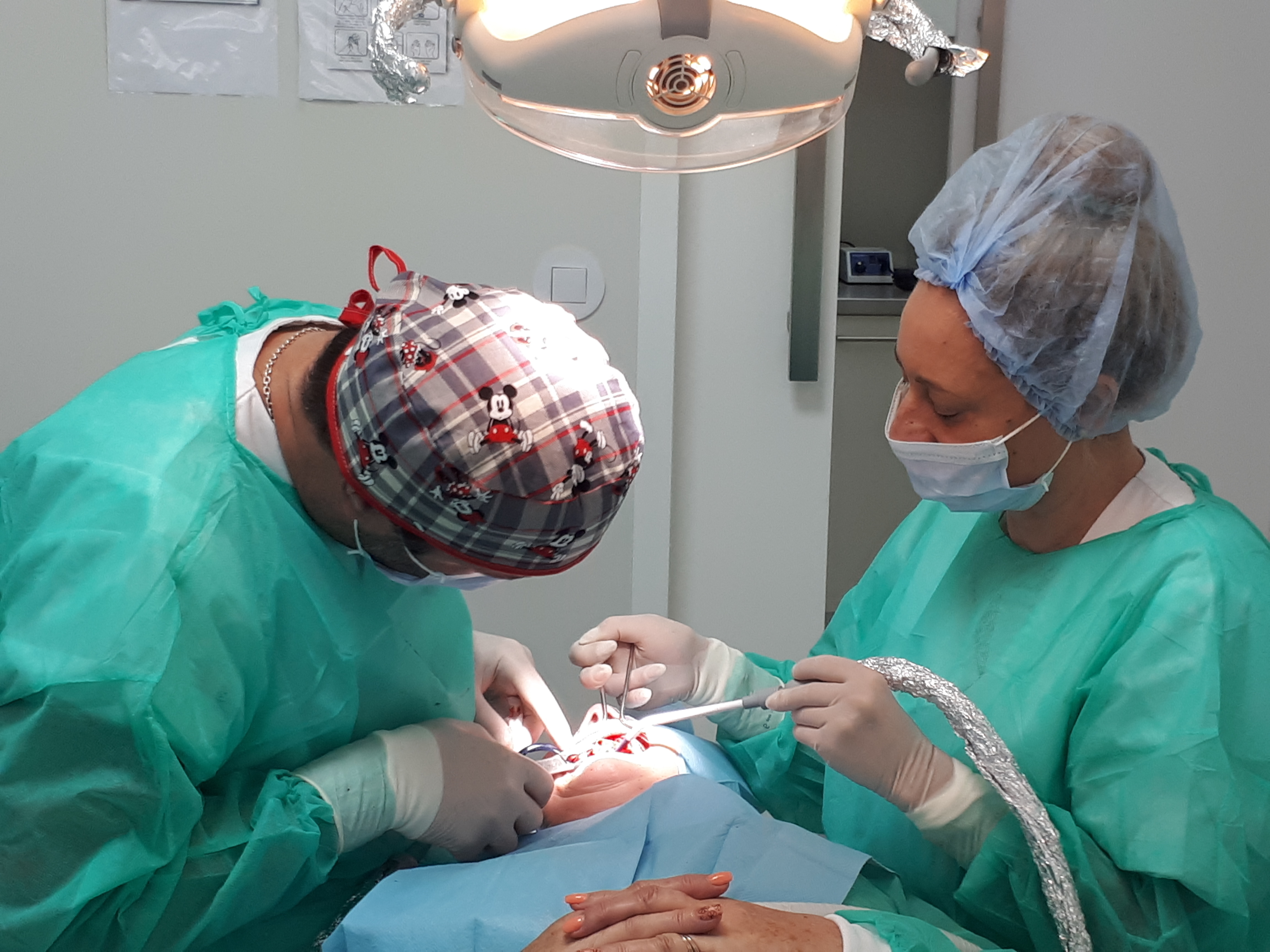 Implant operation